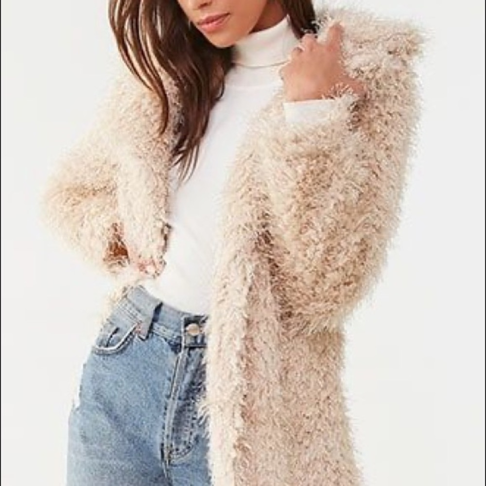 FOREVER 21 Shaggy Jacket